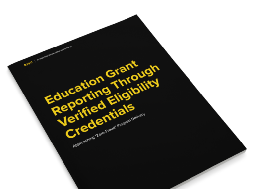 Education Grant Reporting Through Verified Eligibility Credentials